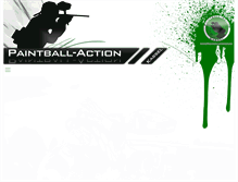 Tablet Screenshot of paintball-action.de